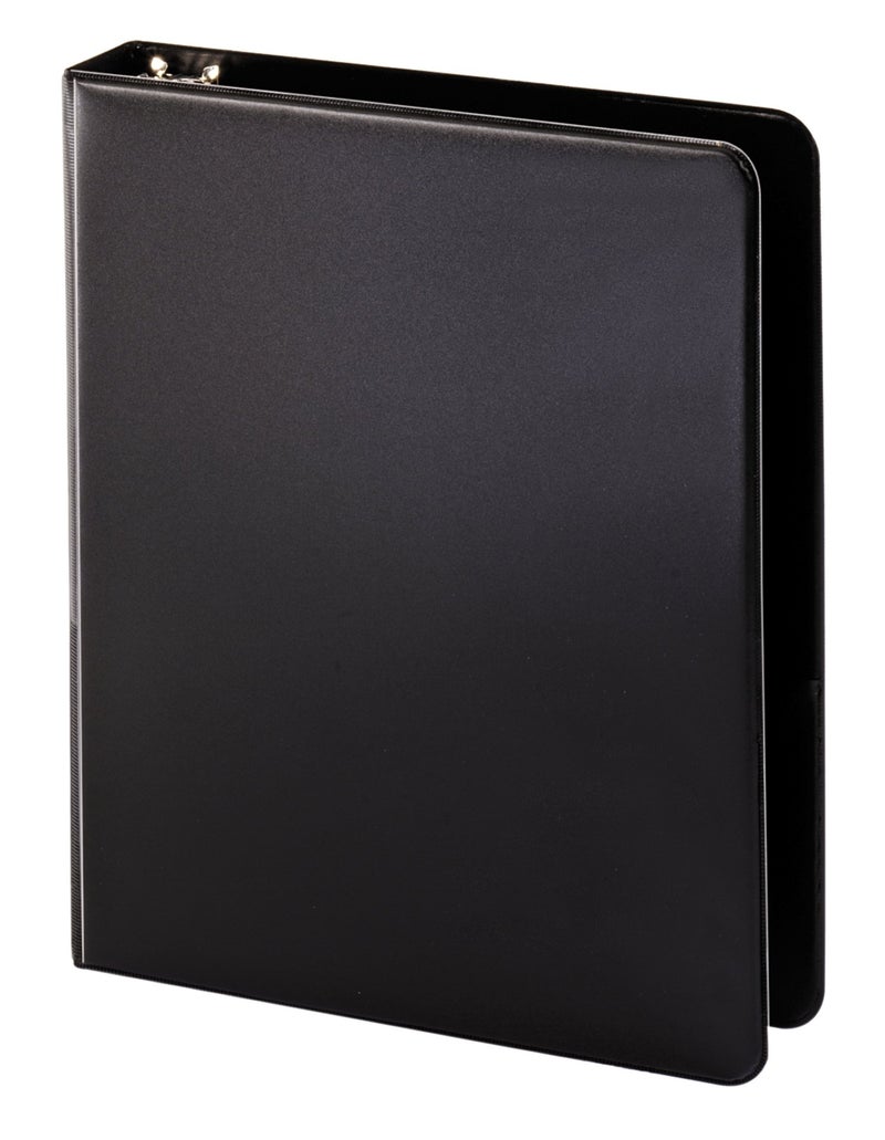 Tops Cardinal Mini Round Ring Binder, 1-Inch, 8-1/2-Inch x 5-1/2-Inch, Black (07201) - Image 3
